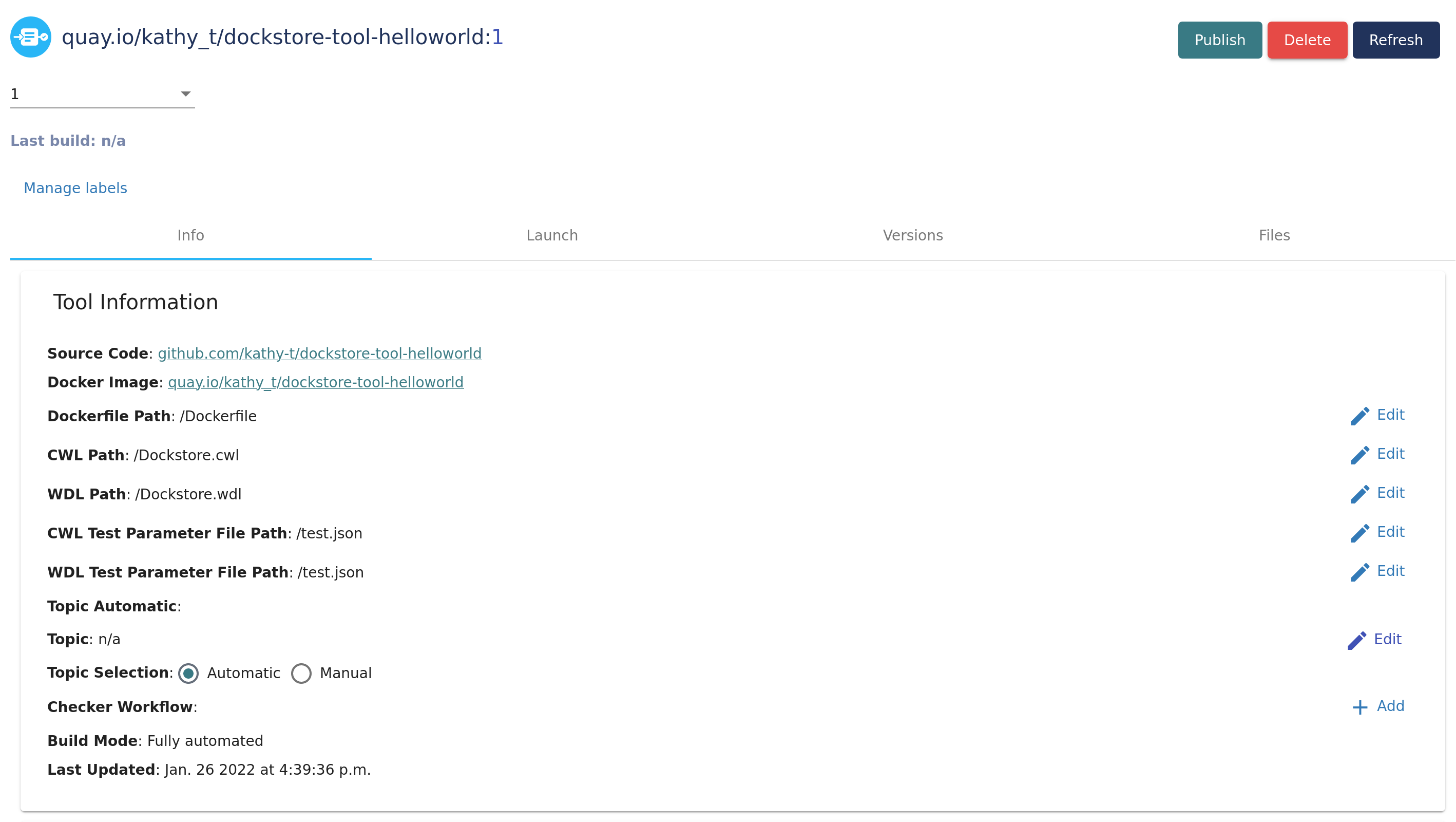 Tool to Migrate